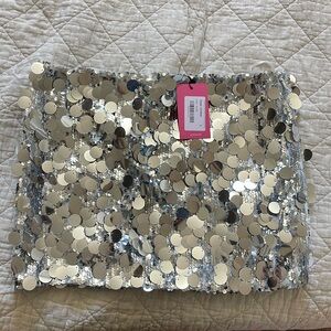 Edikted sequin mini skirt